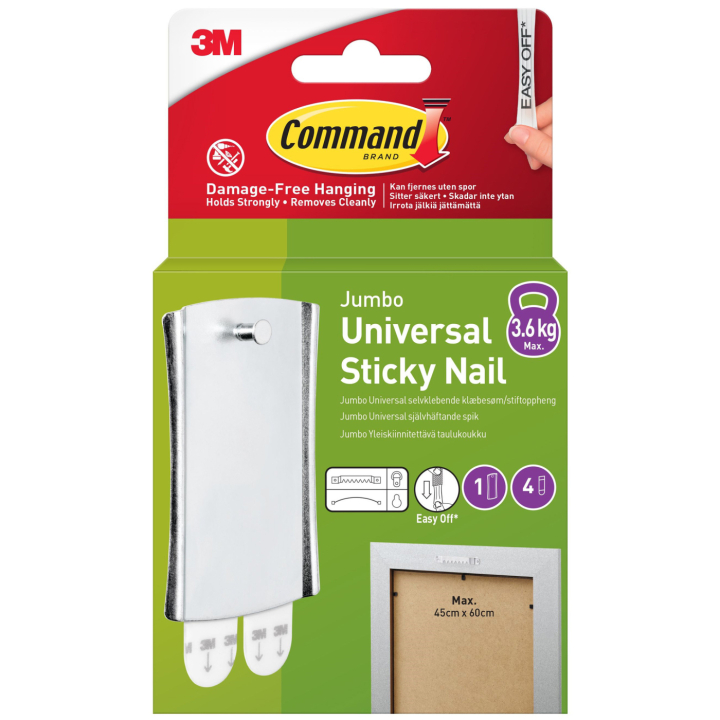 Command Tavelkrok Jumbo i gruppen Hobby & Kreativitet / Organisere / Rammer / Billedeophæng hos Pen Store (128613)