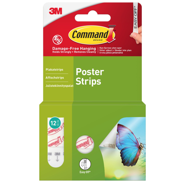 Command Poster Strips i gruppen Hobby & Kreativitet / Organisere / Rammer / Billedeophæng hos Pen Store (128718)