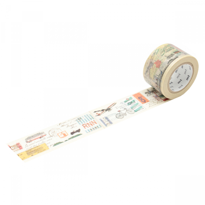 Washi-tape Travel Way i gruppen Hobby & Kreativitet / Hobbytilbehør / Washi Tape hos Pen Store (128855)