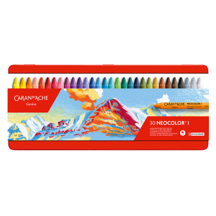 Neocolor I Pastelkridt 30 sæt i gruppen Kunstnerartikler / Kridt og blyanter / Pastelkridt hos Pen Store (128890)