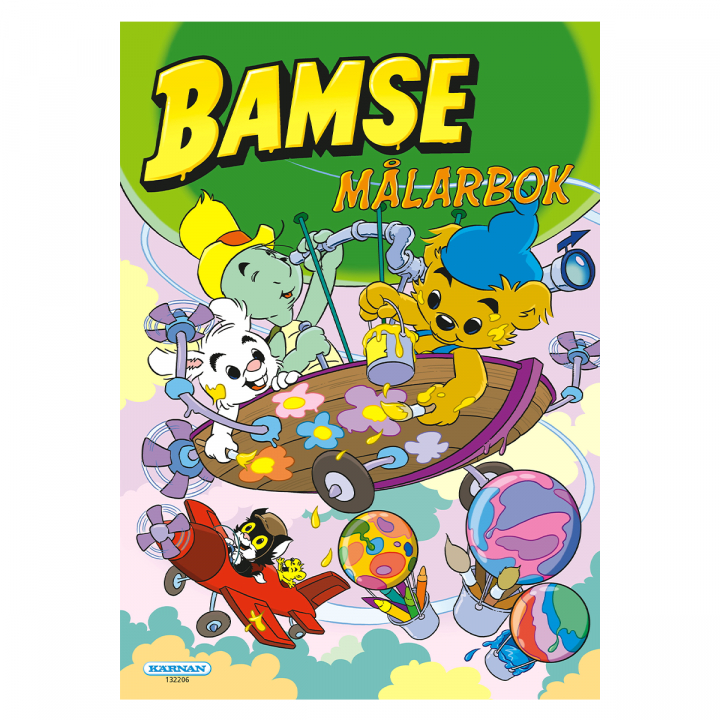 Bamse Malebog i gruppen Kids / Sjovt og lærerigt / Farvelægning og håndværksbøger / Malebøger hos Pen Store (128979)