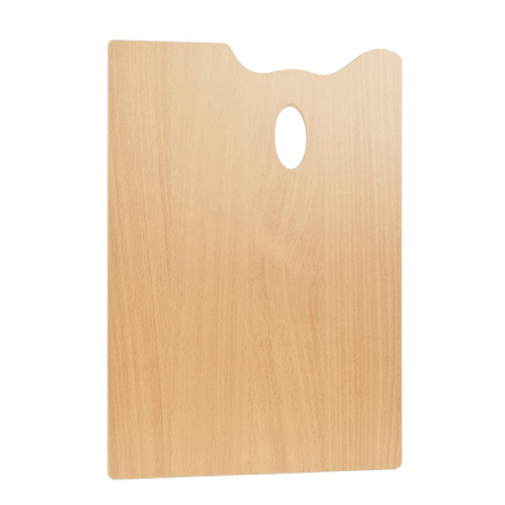 Træpalette Rektangulær 30 x 40 cm i gruppen Kunstnerartikler / Studie / Paletter hos Pen Store (129182)