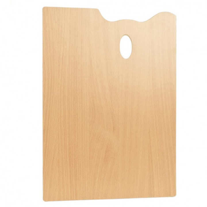 Træpalette Rektangulær 35 x 45 cm i gruppen Kunstnerartikler / Studie / Paletter hos Pen Store (129183)