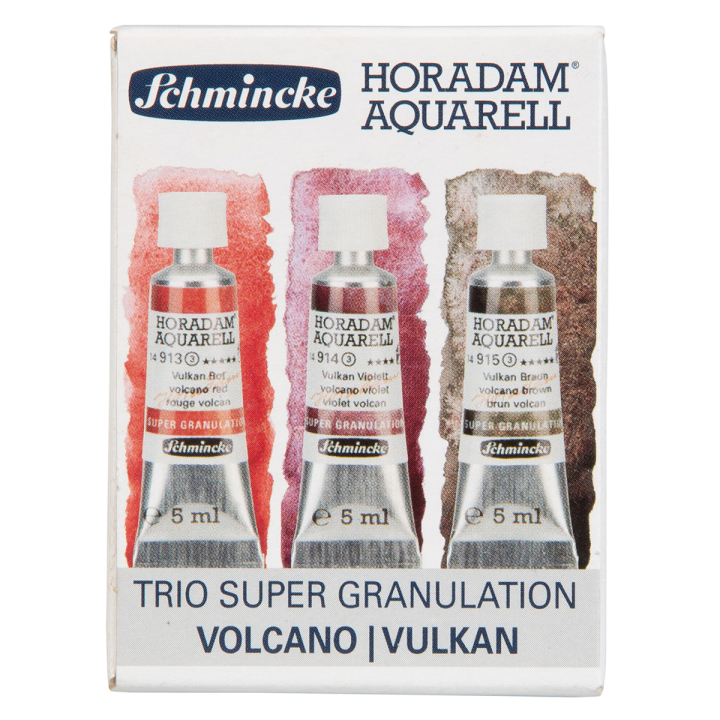 Horadam Super Granulation Set Volcano i gruppen Kunstnerartikler / Kunstnerfarver / Akvarelmaling hos Pen Store (129305)