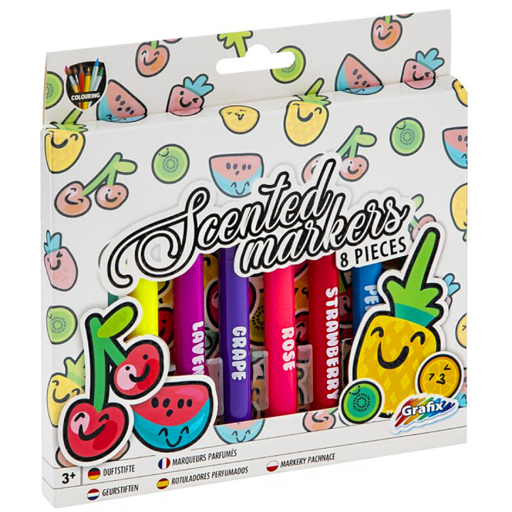 Duftpenne 8-sæt i gruppen Kids / Børnepenne / Tusser til børn hos Pen Store (129326)