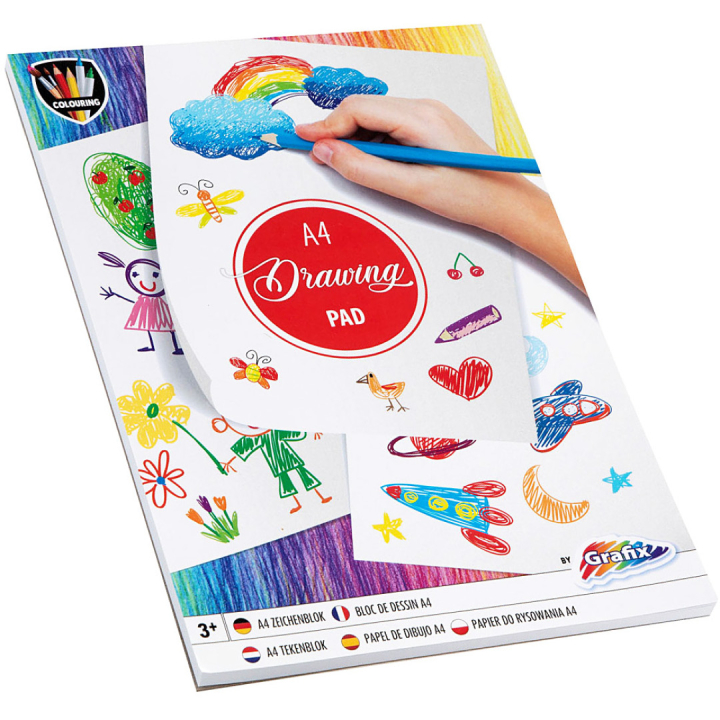Tegneblok Kids A4 72 ark i gruppen Kids / Sjovt og lærerigt / Papir og Tegneblokke / Tegnepapir hos Pen Store (129333)