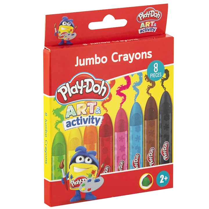 Børnekridt Jumbo 8-sæt (2 år+) i gruppen Kids / Børnepenne / Farvekridt til børn hos Pen Store (129341)