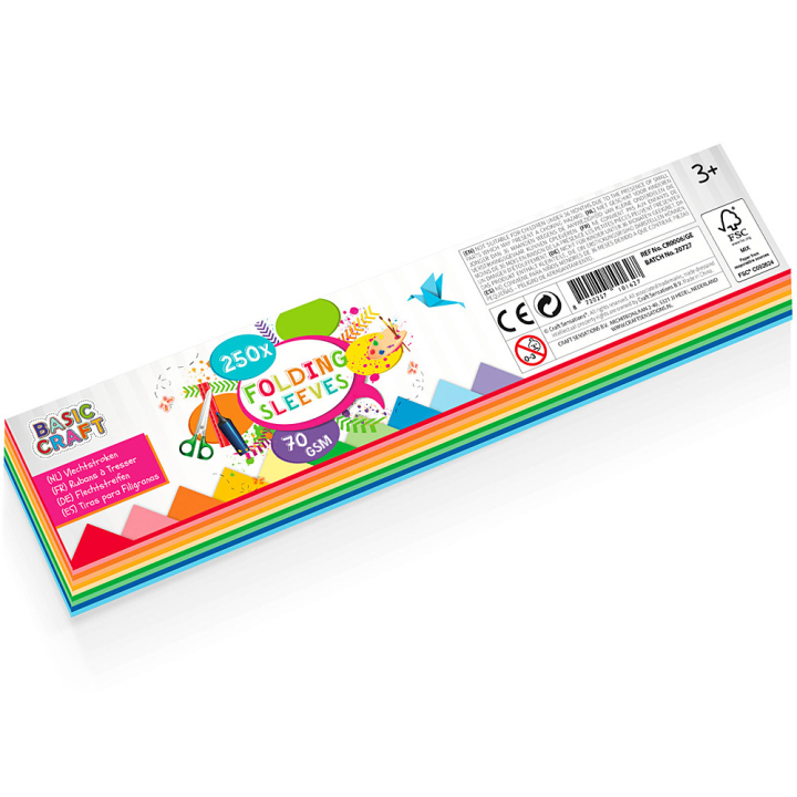 Folding sleeves Papir 44cm 250-pak i gruppen Kids / Sjovt og lærerigt / Papir og Tegneblokke hos Pen Store (129386)