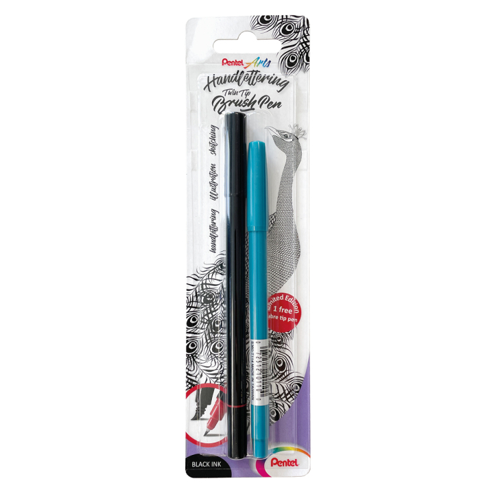 Twin Tip Brush Pen i gruppen Penne / Kunstnerpenne / Penselpenne hos Pen Store (129512)