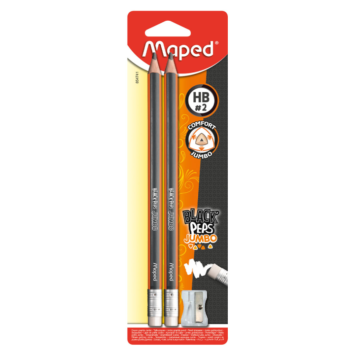Blyanter HB Jumbo 2-pak i gruppen Kids / Børnepenne / Skrivestifter til børn hos Pen Store (129636)