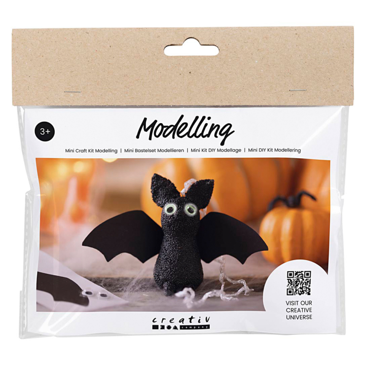 DIY Modellervoks Flagermus i gruppen Hobby & Kreativitet / Højtider og sæsoner / Halloween hos Pen Store (129955)