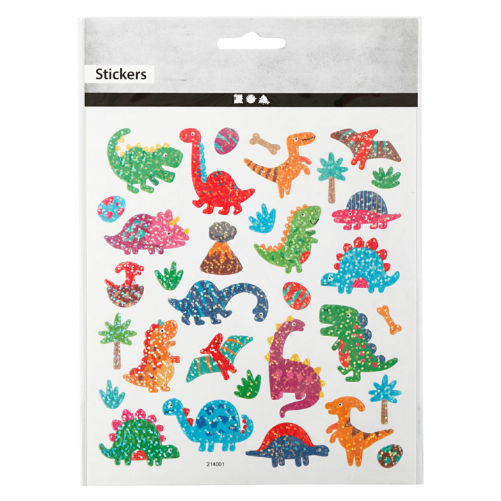 Stickers Dino 1 ark i gruppen Kids / Sjovt og lærerigt / Stickers hos Pen Store (130004)