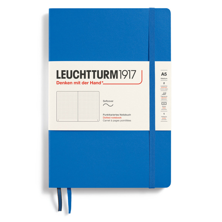 Leuchtturm1917 Notebook A5 Soft Cover Sky Plain