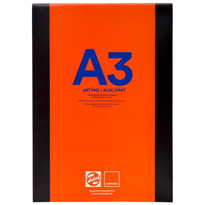 Art pad A3 i gruppen Papir & Blok / Kunstnerblok / Markerblok hos Pen Store (130310)