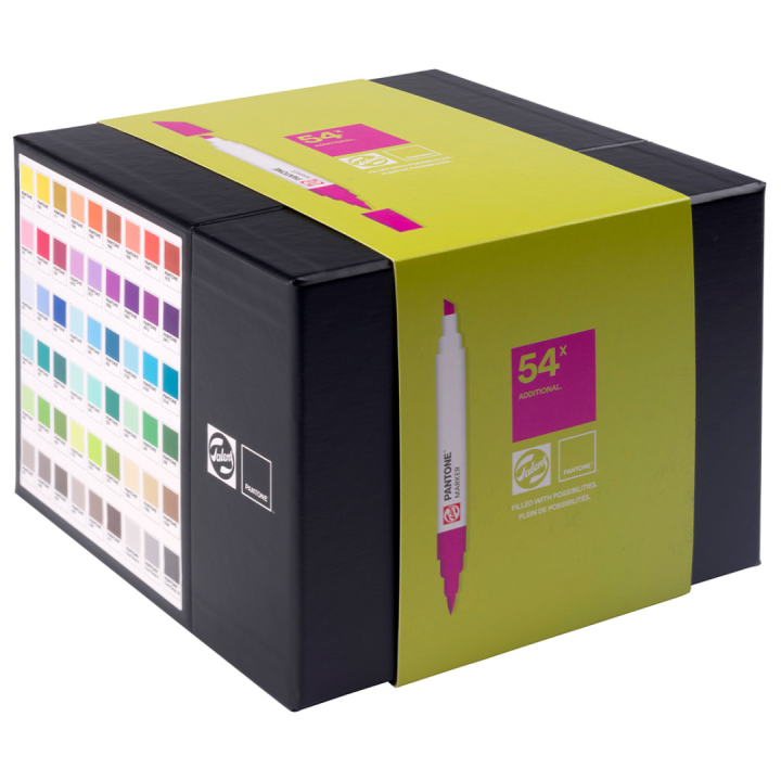 Marker 54-sæt Additional i gruppen Penne / Kunstnerpenne / Illustrationmarkers hos Pen Store (130476)