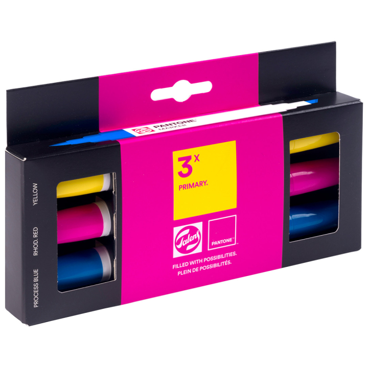 Marker 3-sæt Primary i gruppen Penne / Kunstnerpenne / Illustrationmarkers hos Pen Store (130477)