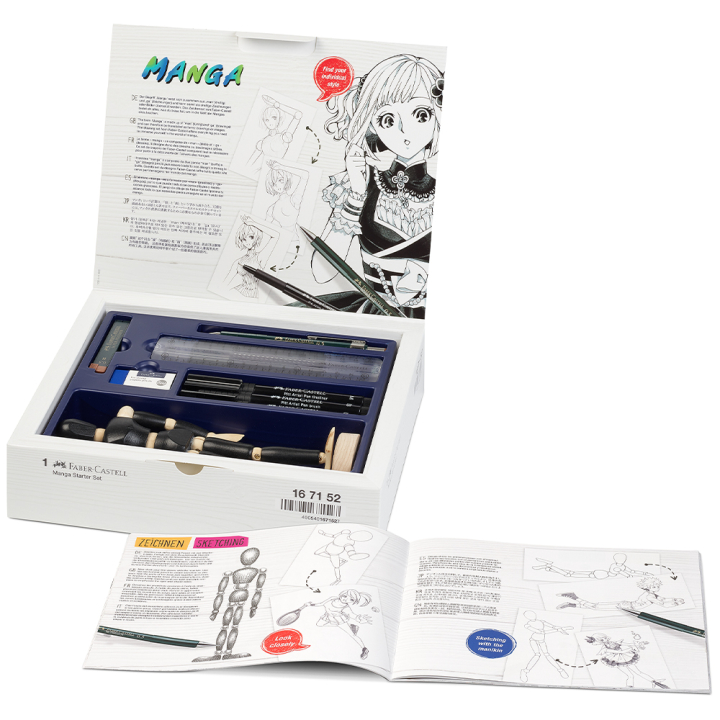 Manga Starter Set i gruppen Penne / Kunstnerpenne / Illustrationmarkers hos Pen Store (130568)