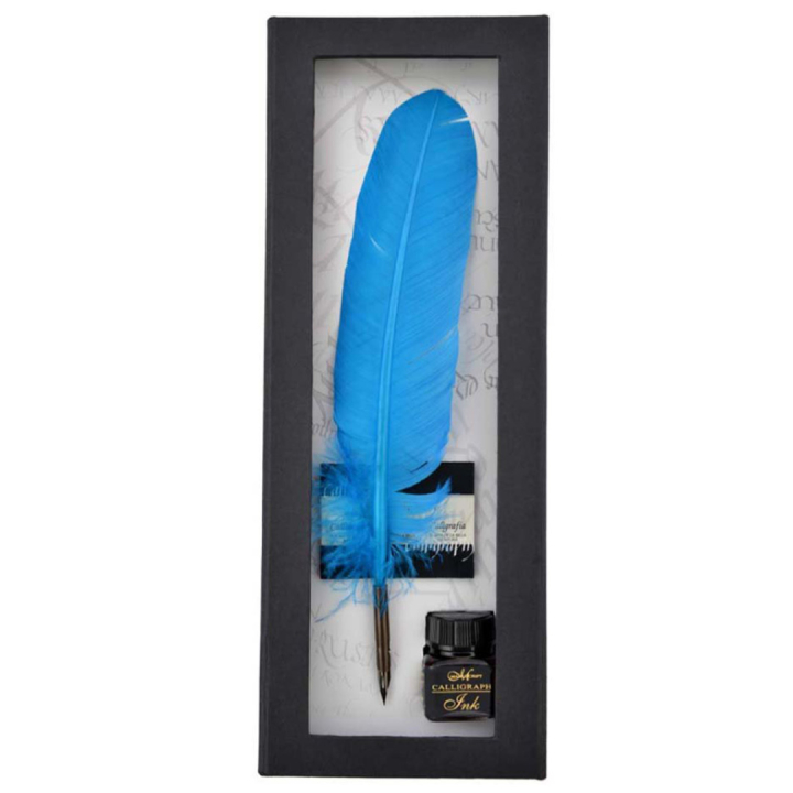 Kalligrafisæt Fjerpen i gruppen Hobby & Kreativitet / Kalligrafi / Kalligrafipenn hos Pen Store (130570)