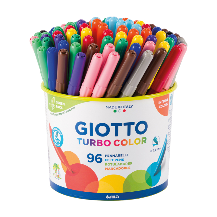 Turbo Color Tuschpenne 96 stk i gruppen Kids / Børnepenne / Tusser til børn hos Pen Store (130607)