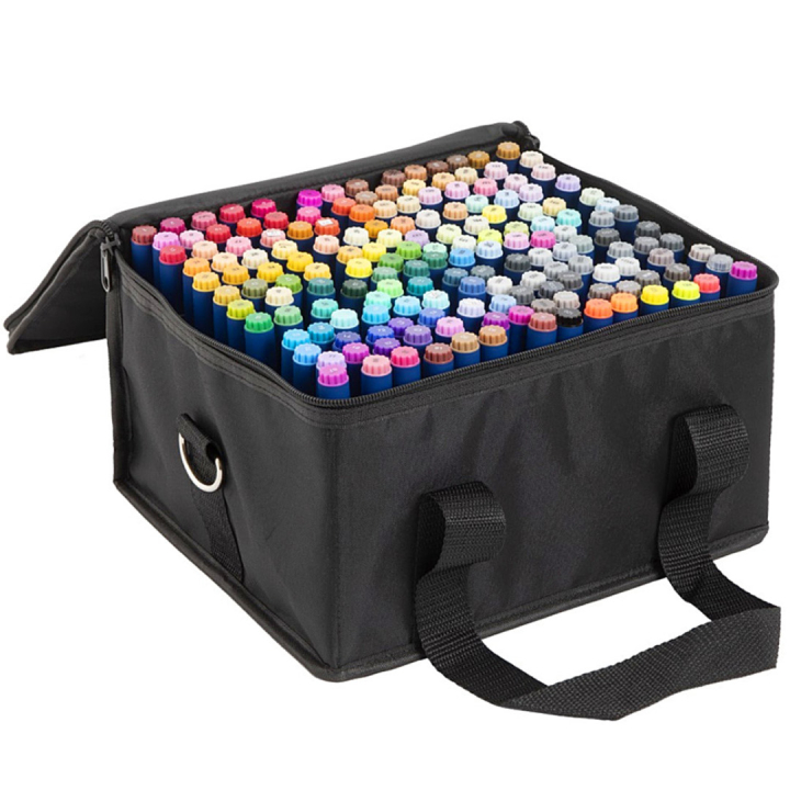 Dual Markers 168-sæt + opbevaringstaske i gruppen Penne / Kunstnerpenne / Illustrationmarkers hos Pen Store (130721)