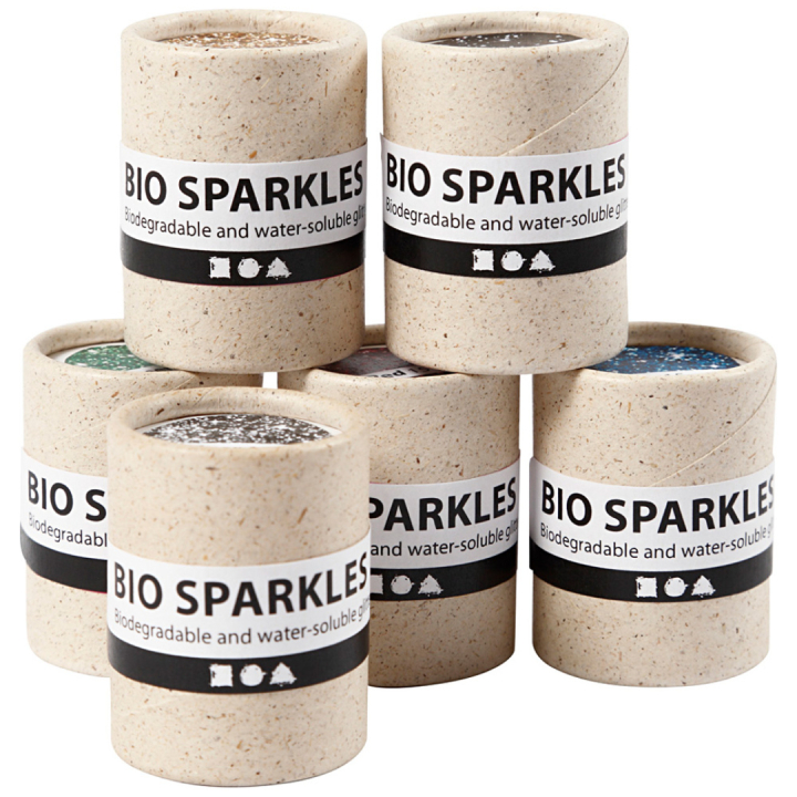 Bio-glitter 10g i gruppen Hobby & Kreativitet / Skabe / Håndværk og DIY hos Pen Store (130791_r)