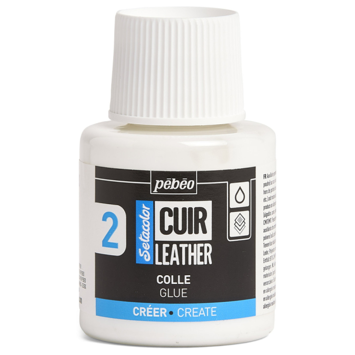 Setacolor Cuir Leather Glue 110ml i gruppen Hobby & Kreativitet / Farver / Læderfarve hos Pen Store (130864)