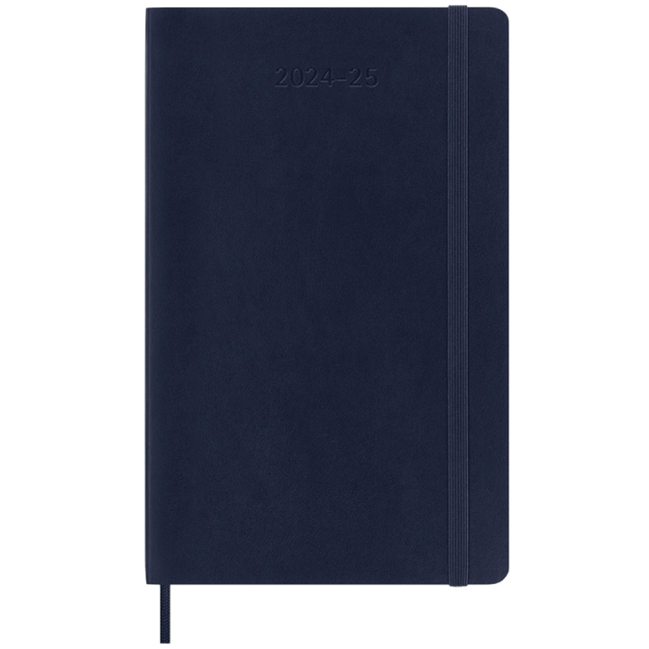 Kalender 18M WeekNote Soft Cover Large Sapphire Blue i gruppen Papir & Blok / Kalendere / 18 mdr kalendere hos Pen Store (130892)