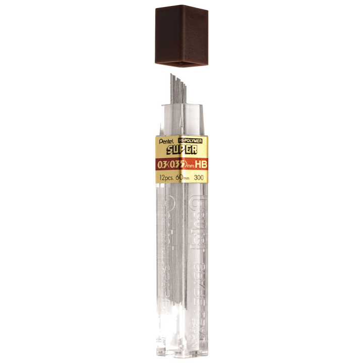 Hi-Polymer Stift 0,3 sæt 12 stk i gruppen Penne / Pentilbehør / Blyantstifter hos Pen Store (130923_r)