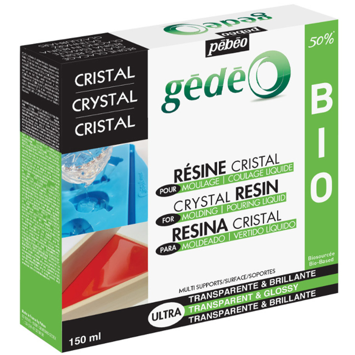 Gédéo Bio-based Crystal resin 150ml i gruppen Hobby & Kreativitet / Skabe / Støbning hos Pen Store (131071)