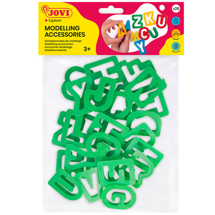 Forme til ler Bogstaver 26-pak (3 år+) i gruppen Kids / Farve og maling til børn / Skab med modellervoks hos Pen Store (131260)