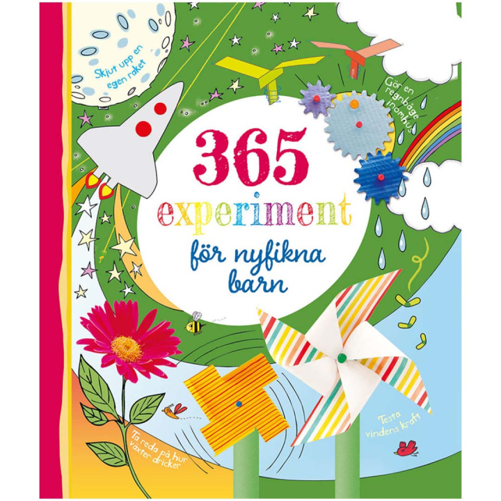65 Eksperimenter for nysgerrige børn i gruppen Kids / Sjovt og lærerigt / Papir og Tegneblokke hos Pen Store (131371)