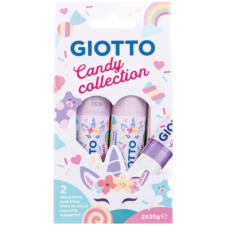 Candy Collection Limstift 20g 2-pak i gruppen Kids / Sjovt og lærerigt / Lim til børn hos Pen Store (131402)