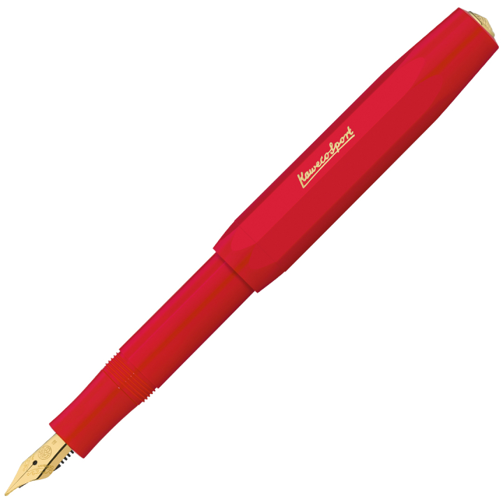 Classic Sport Fyldepen Red i gruppen Penne / Fine Writing / Fyldepenne hos Pen Store (131447_r)