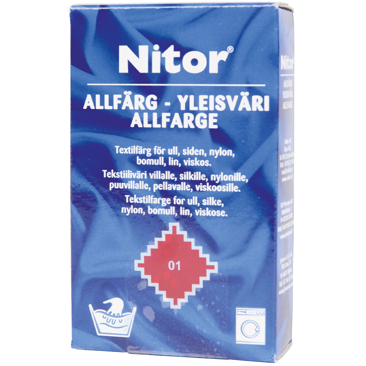 Nitor  Universal Farve15 g Navy Blue