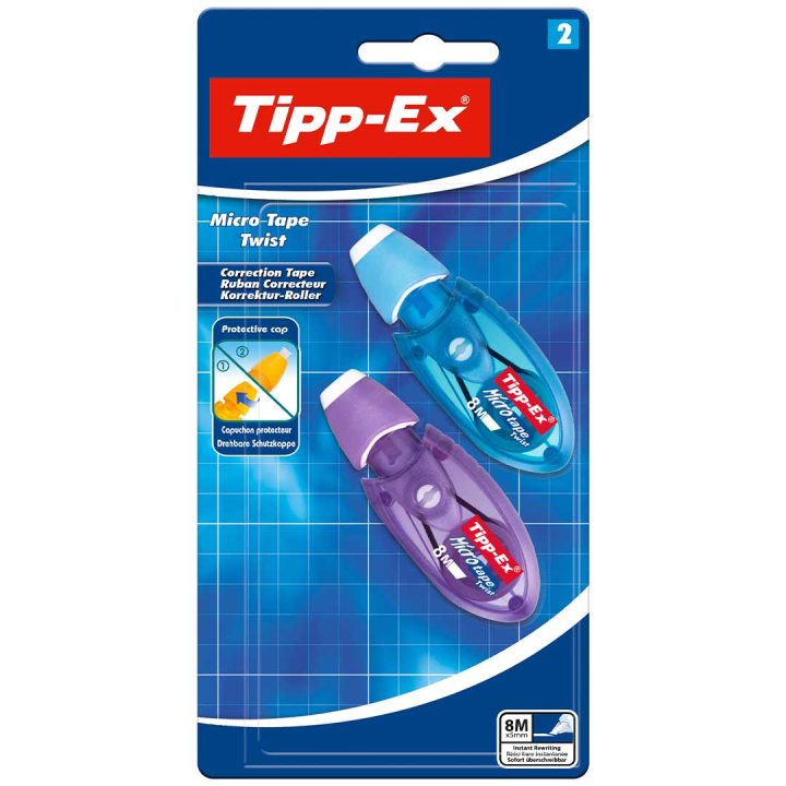Micro Tape Twist 2-pak i gruppen Penne / Mærkning og kontor / Korrektion hos Pen Store (131521)