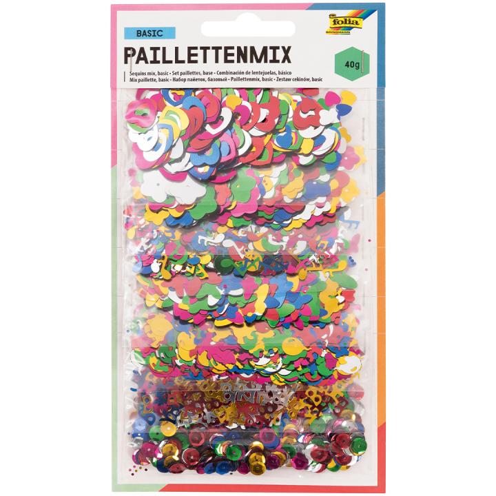 Palætmix 40 g i gruppen Kids / Sjovt og lærerigt / Glitter og paillette hos Pen Store (131587)