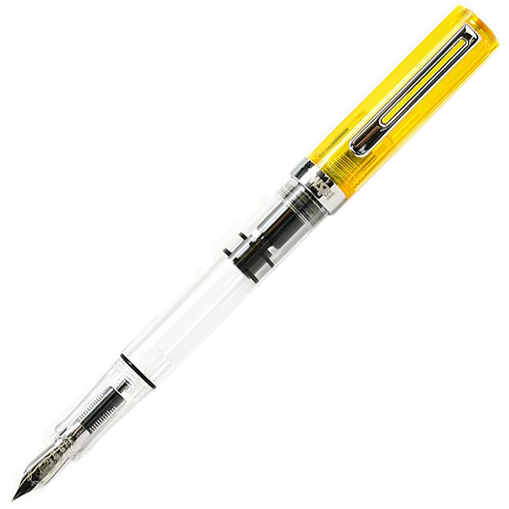 ECO Transparent Yellow Fyldepen i gruppen Penne / Fine Writing / Fyldepenne hos Pen Store (131789_r)