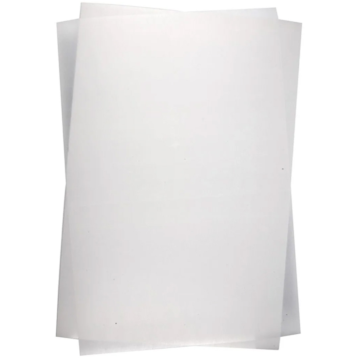 Krympeplast 10 ark Mat hvid 20x30 cm i gruppen Kids / Sjovt og lærerigt / Papir og Tegneblokke hos Pen Store (131794)