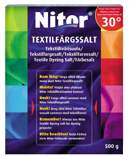 Tekstillfarvesalt 500 g i gruppen Hobby & Kreativitet / Farver / Tekstilfarve og tekstiltusch hos Pen Store (131817)