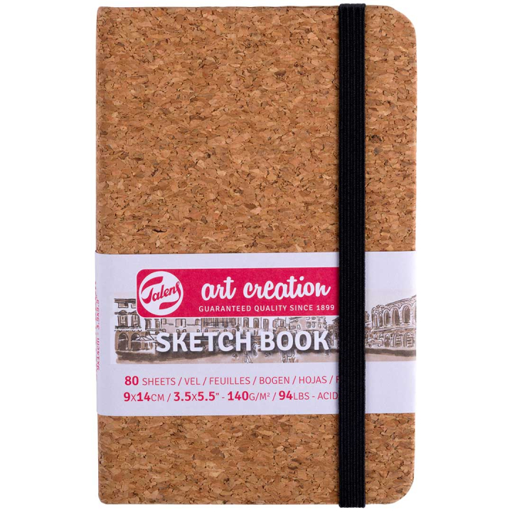Sketchbook Cork 9x14 cm i gruppen Papir & Blok / Kunstnerblok / Skitsebøger hos Pen Store (131860)