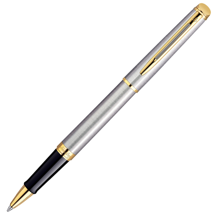 Hémisphère Steel/Gold Rollerball i gruppen Penne / Fine Writing / Gavepenne hos Pen Store (132003)