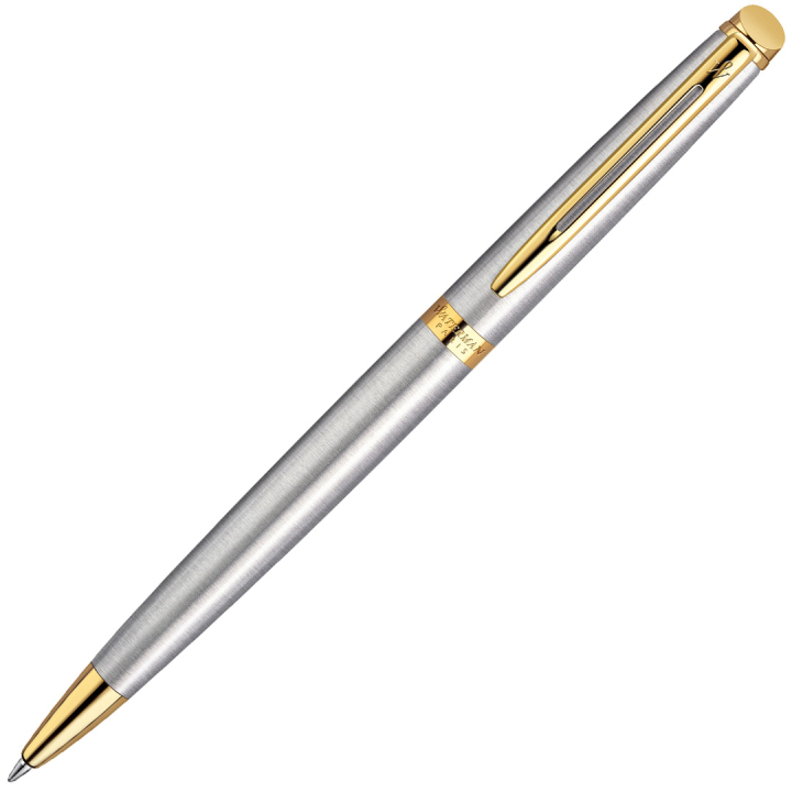 Hémisphère Steel/Gold Kuglepen i gruppen Penne / Skrive / Blækpenne hos Pen Store (132004)