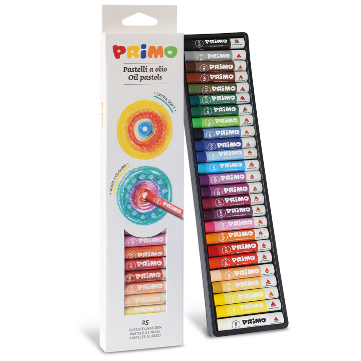 Oliepastel 25-sæt i gruppen Kunstnerartikler / Kridt og blyanter / Pastelkridt hos Pen Store (132100)