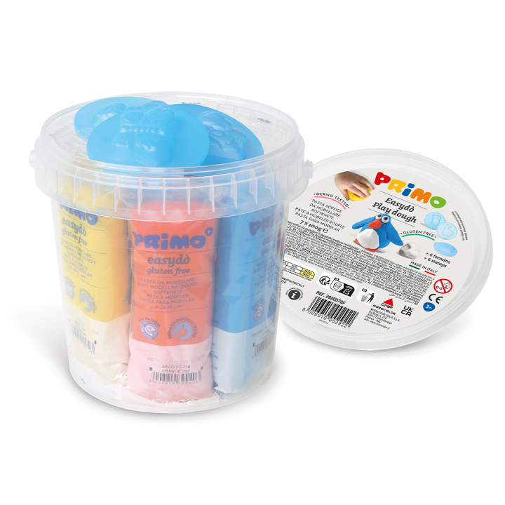 Modellervoks Soft 7x100g + forme i gruppen Kids / Farve og maling til børn / Skab med modellervoks hos Pen Store (132149)