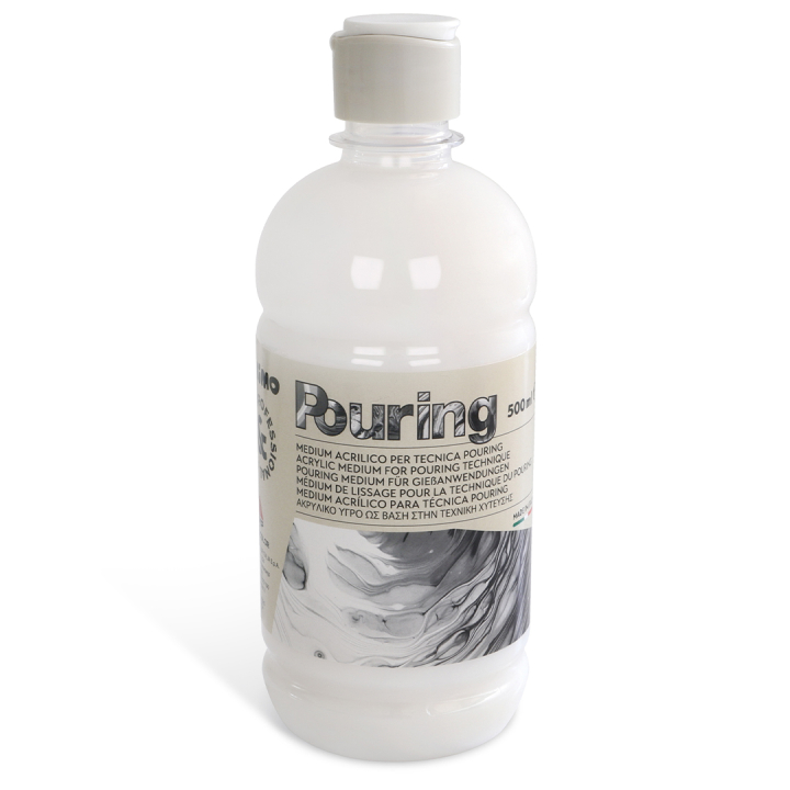 Pouring Akryl-medium 500ml i gruppen Kunstnerartikler / Malermedier og lak /  Akrylmedium hos Pen Store (132197)