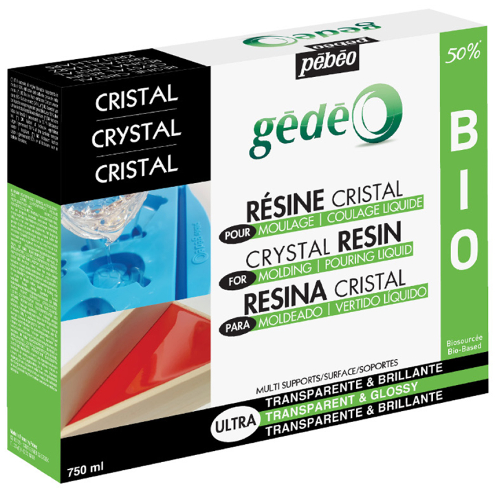 Gédéo Bio-based Crystal resin 750ml i gruppen Hobby & Kreativitet / Skabe / Støbning hos Pen Store (132708)