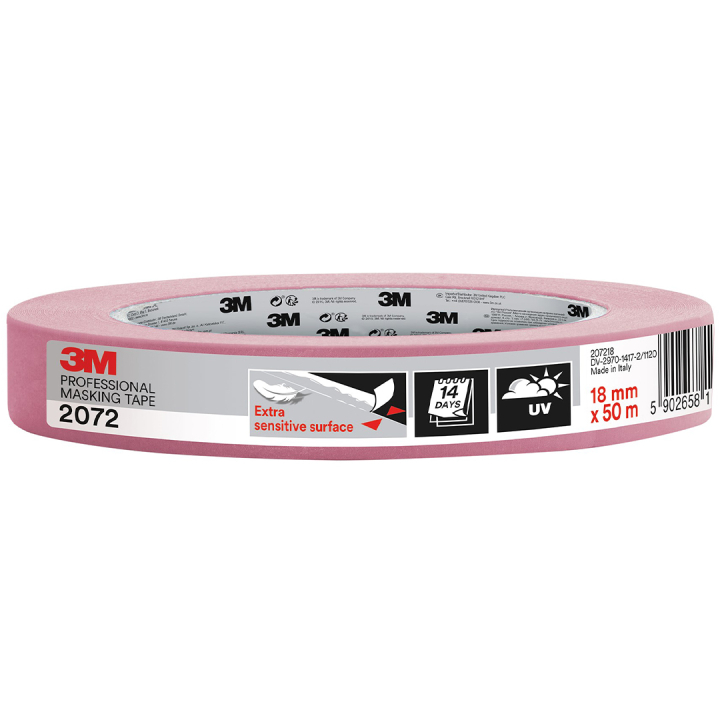 Professionel Malertape 2072 18mm i gruppen Hobby & Kreativitet / Hobbytilbehør / Tape hos Pen Store (132711)