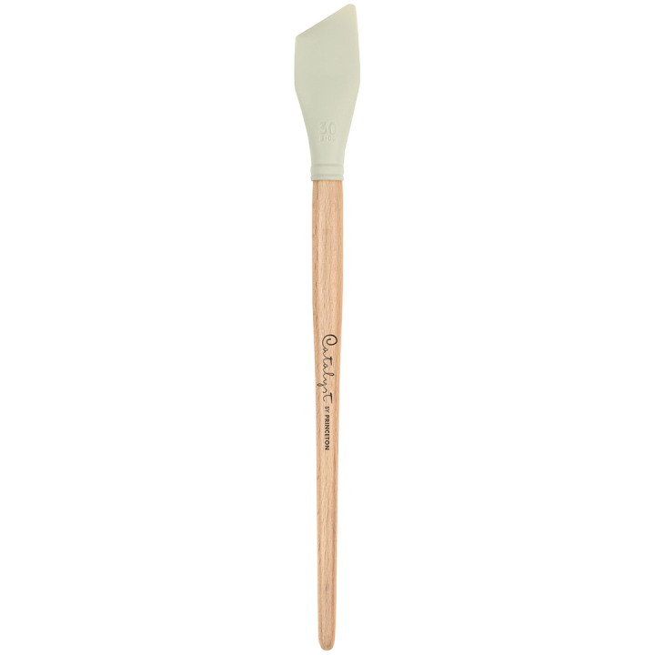 Catalyst Malerværktøj silicone langt skaft No 6 30 mm White i gruppen Kunstnerartikler / Studie / Malerkniver hos Pen Store (132799)