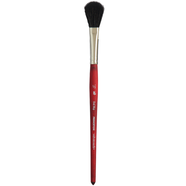 Velvetouch Syntetpensel kort skaft Oval Mop St 1/2 i gruppen Kunstnerartikler / Pensler / Akrylpensler hos Pen Store (132843)