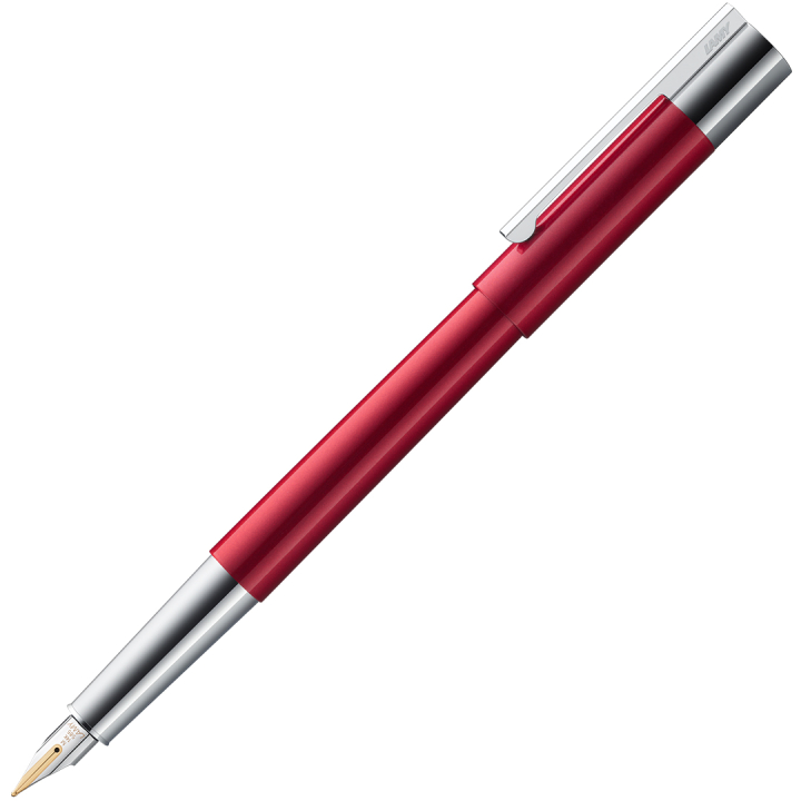 Scala Fyldepen Piano Red i gruppen Penne / Fine Writing / Fyldepenne hos Pen Store (132976_r)